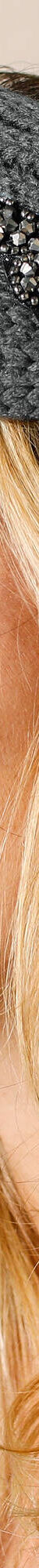 Headband en maille avec bijou (gris) Headband en maille avec bijou (gris)